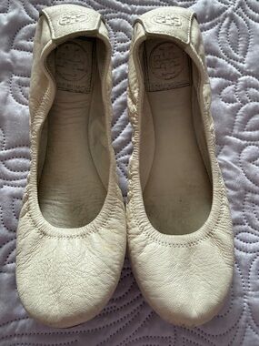 Ballerina Soft Cream Tory Burch, Classic Neutral